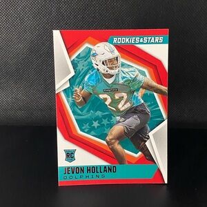 #162 Jevon Holland Red RC 2021 Panini Rookies & Stars Football Miami Dolphins